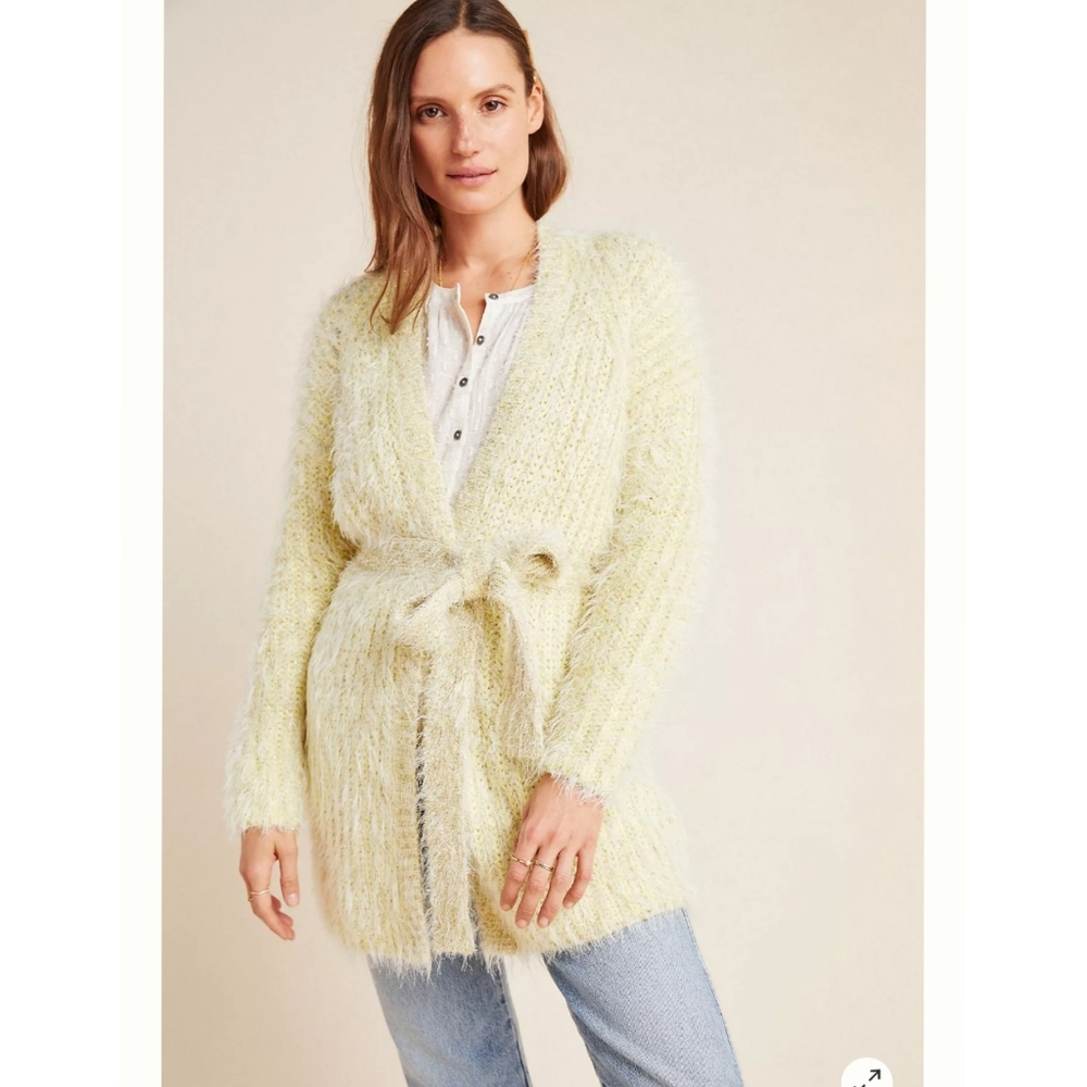 Anthropologie Larkin Shimmer Cardigan - Picture 5 of 8